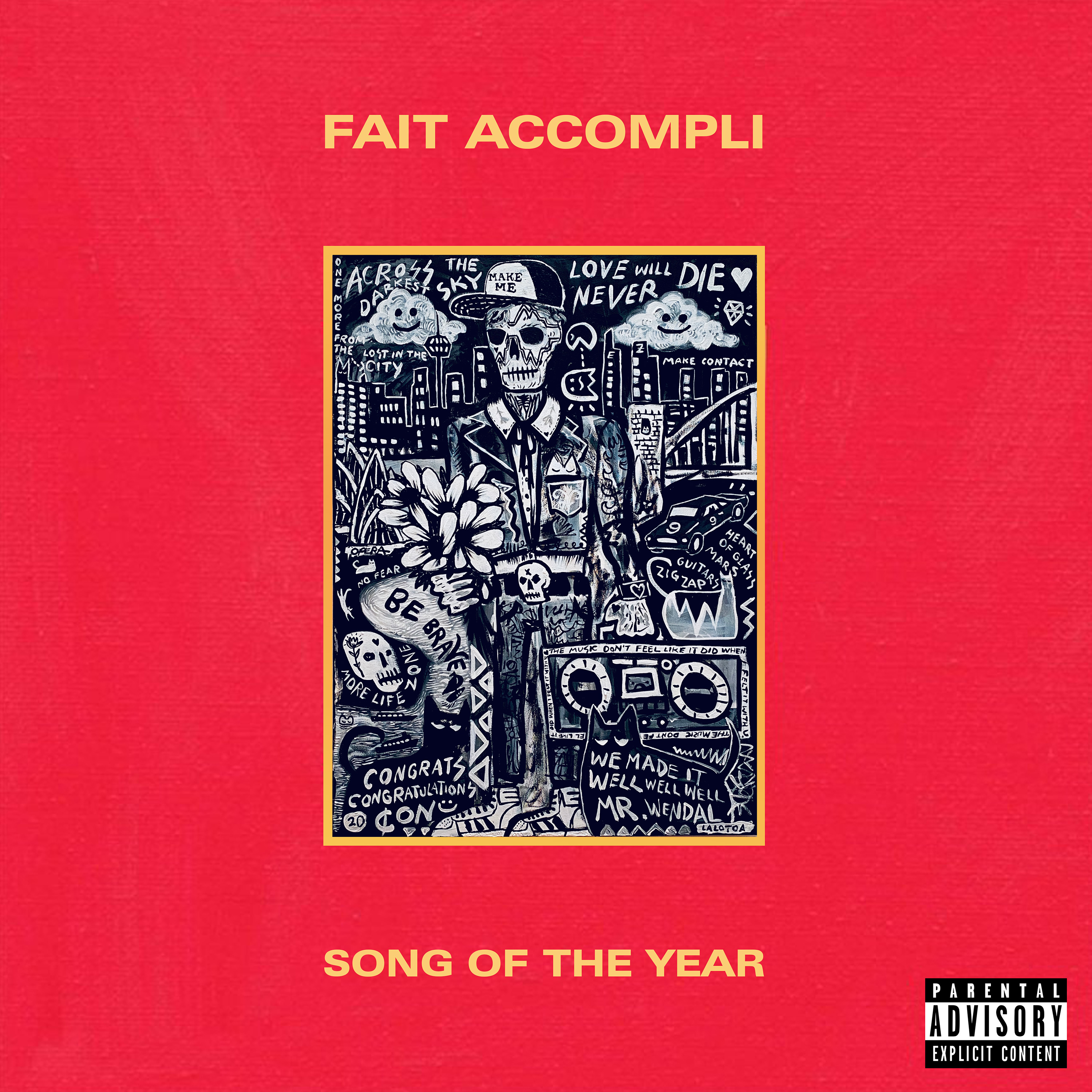 FAIT ACCOMPLI SONG OF THE YEAR ONLINE ART